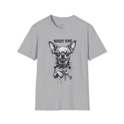 Chihuahua 'Nobody Home' Graphic T-Shirt