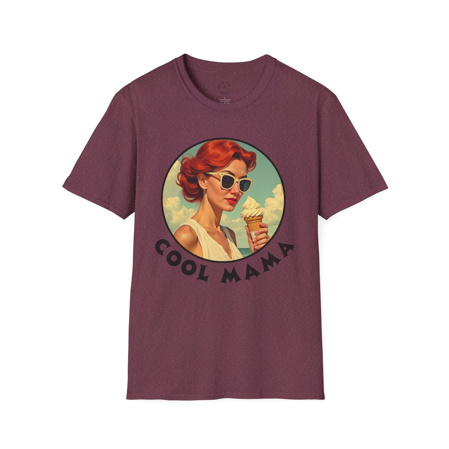Cool Mama Vintage Unisex Softstyle T-Shirt - Fun and Trendy Summer Wear