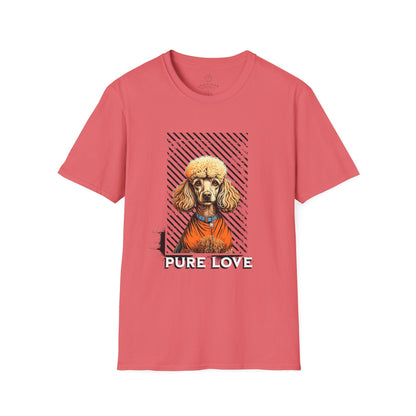 Pure Love Poodle Unisex Softstyle T-Shirt
