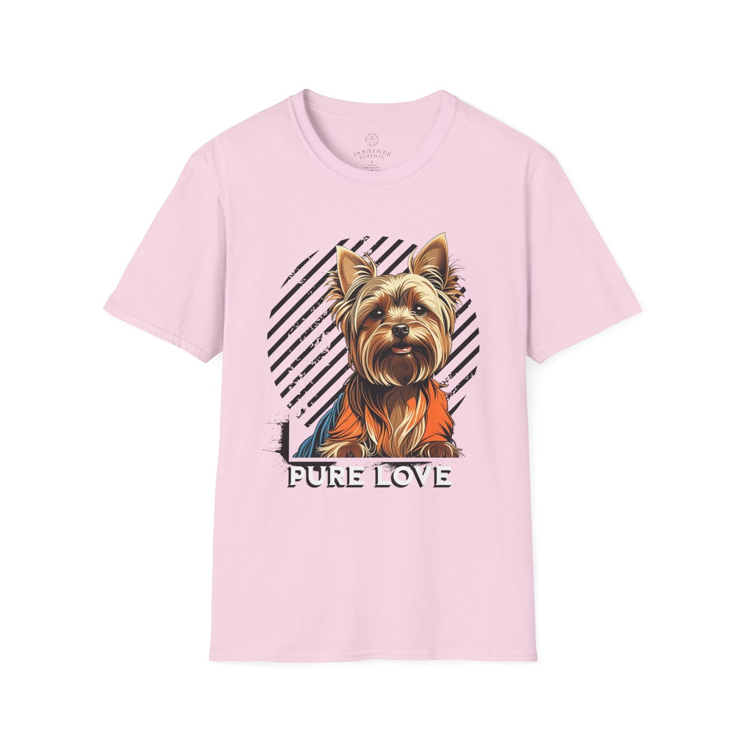 Pure Love Yorkie Unisex Softstyle T-Shirt