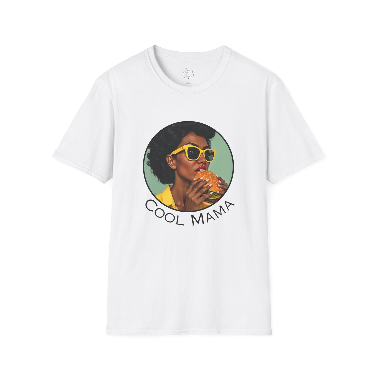 Cool Mama Graphic T-Shirt - Unisex Softstyle Tee for Trendy Moms
