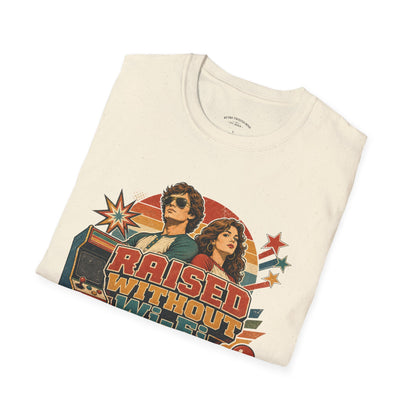 Raised Without Wi‑Fi T-Shirt — Retro 'Legends' Vintage Graphic Tee