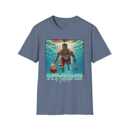 Unisex Softstyle T-Shirt ,basketball,sport