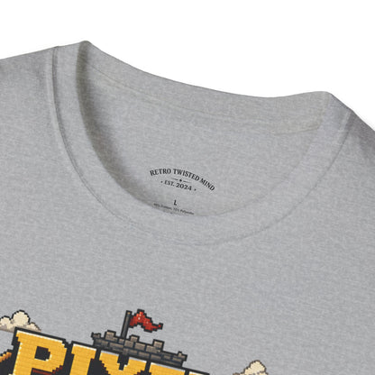 Pixels Built Legends T‑Shirt — Retro Gaming Nostalgia Tee