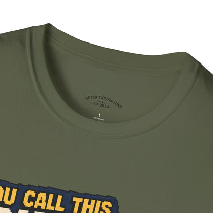 T-Shirt — "You Call This Graphics?" Retro Gamer Vintage Video Game Tee