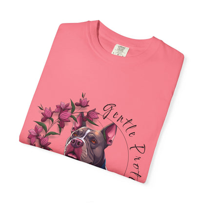 Gentle Protector Dog T-Shirt, Animal Lover Gift, Pet Memorial Tee, Casual Wear, Gift for Dog Owners, Nature T-Shirt