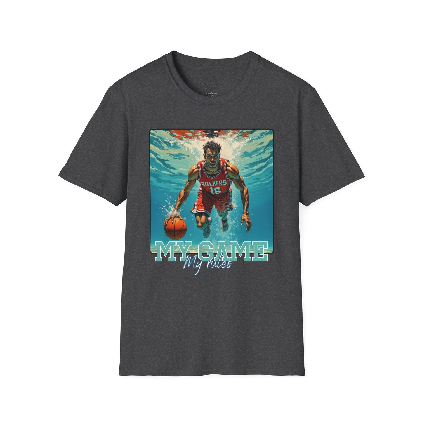 Unisex Softstyle T-Shirt ,basketball,sport