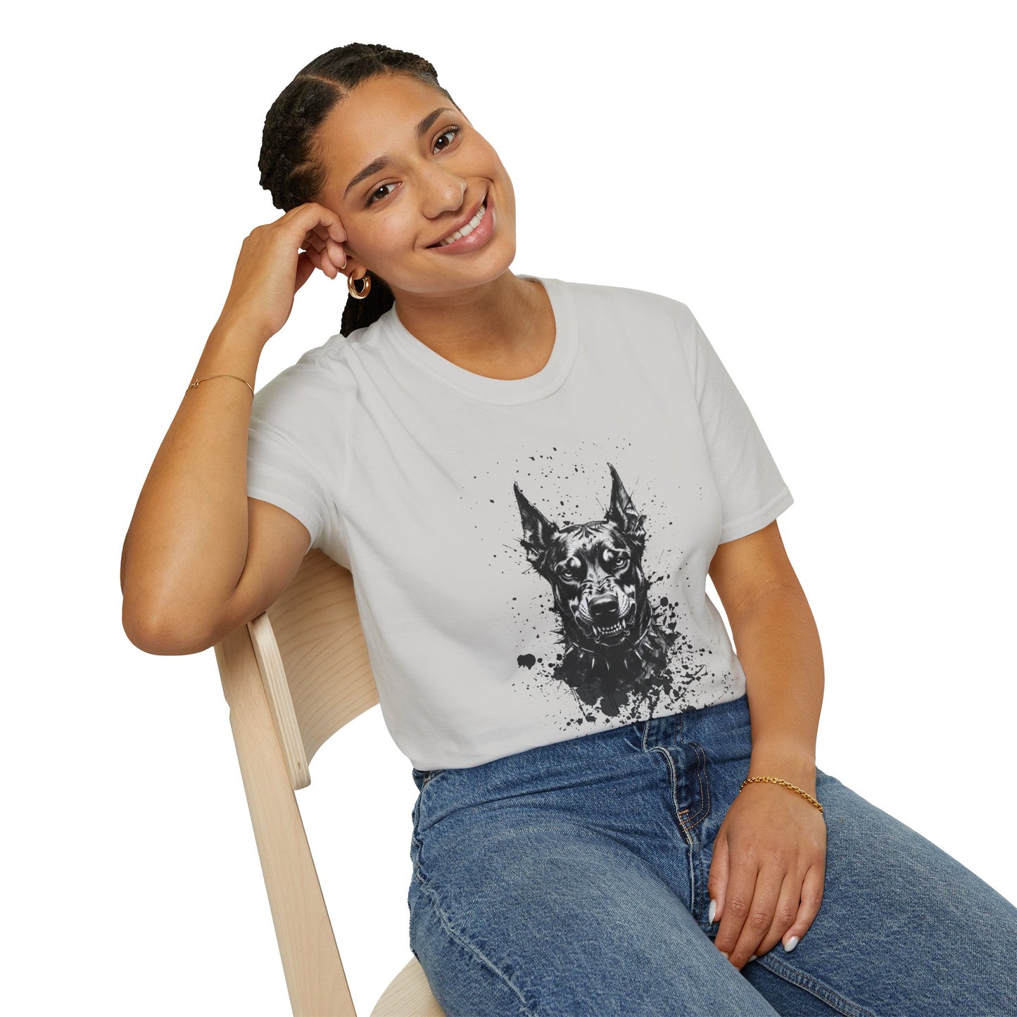 Doberman Ink Portrait T-Shirt