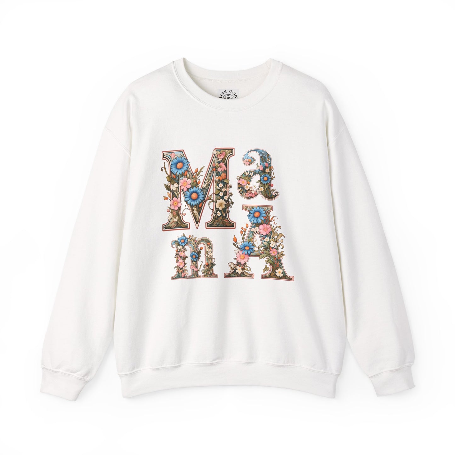 Unisex Heavy Blend™ Crewneck Sweatshirt,mother day gift, mama ,flower
