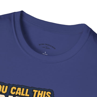 T-Shirt — "You Call This Graphics?" Retro Gamer Vintage Video Game Tee