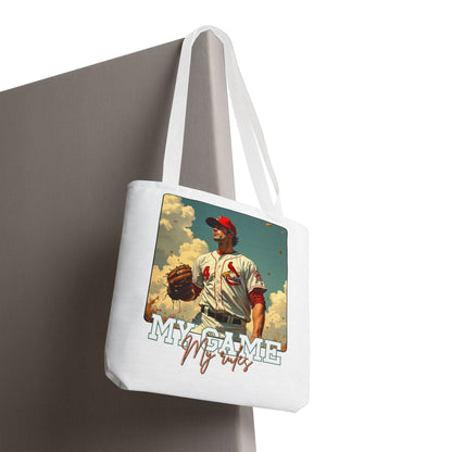 Baseball Tote Bag - My Game, My Stats - Perfect for Sports Fans