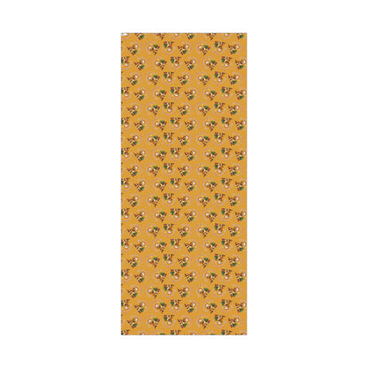 Christmas Puppy Gift Wrap Paper — Cute Holiday Dog Pattern Wrapping Sheets