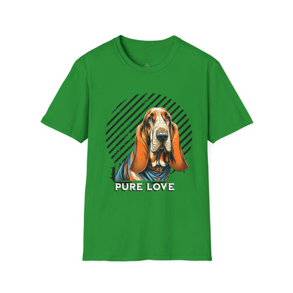 Pure Love Basset Hound Unisex T-Shirt