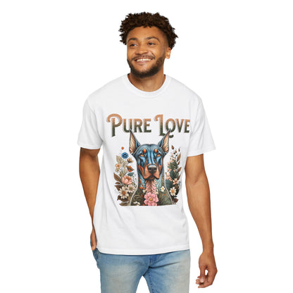 Pure Love Dog Art Unisex T-Shirt - Perfect Gift for Animal Lovers