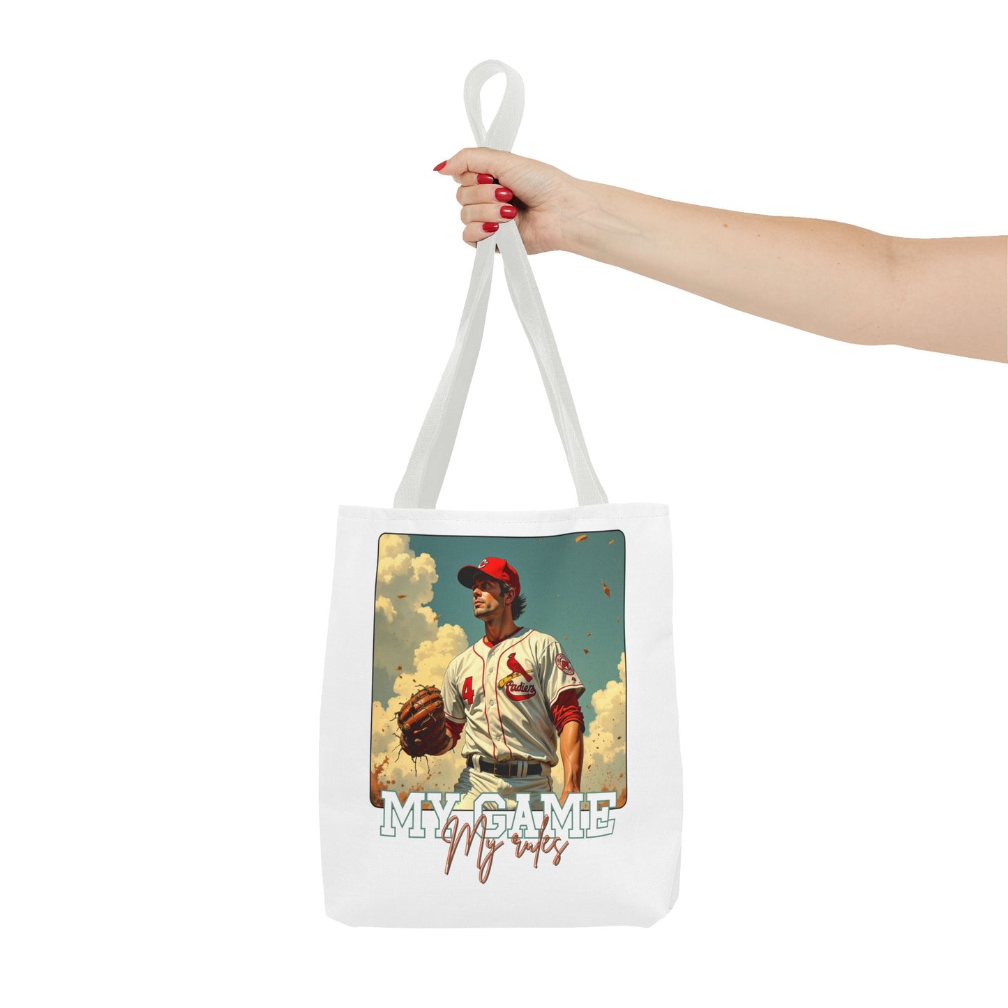 Baseball Tote Bag - My Game, My Stats - Perfect for Sports Fans