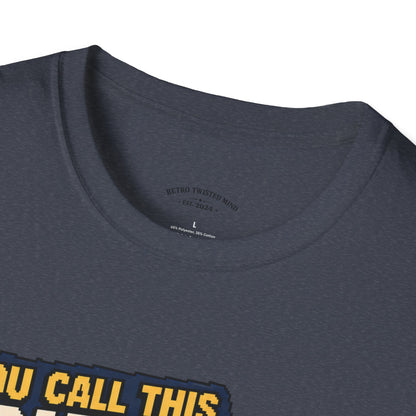 T-Shirt — "You Call This Graphics?" Retro Gamer Vintage Video Game Tee