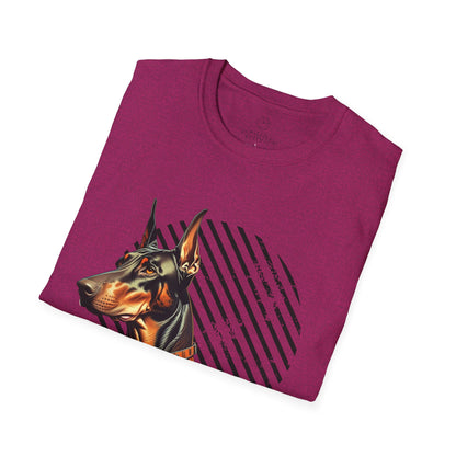 Pure Love Doberman Unisex Softstyle T-Shirt