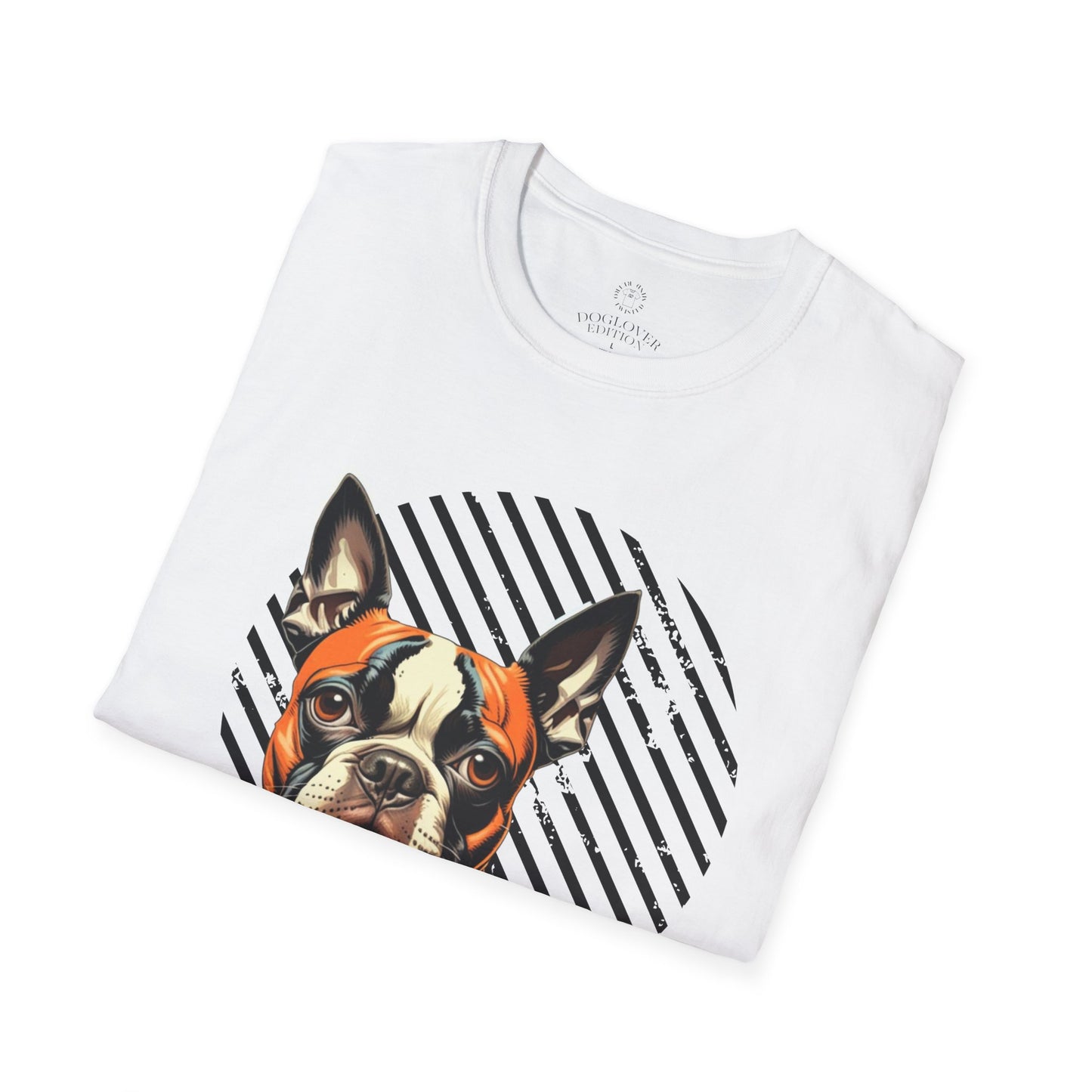 Pure Love French Bulldog T-Shirt | Unisex Softstyle Tee for Dog Lovers
