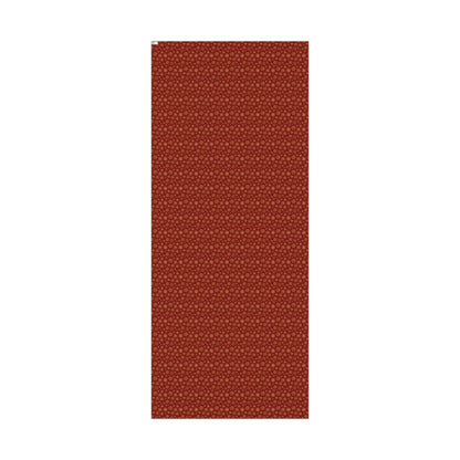 Holiday Snowflake Gift Wrap Paper – Red & Gold Christmas Wrapping Sheets