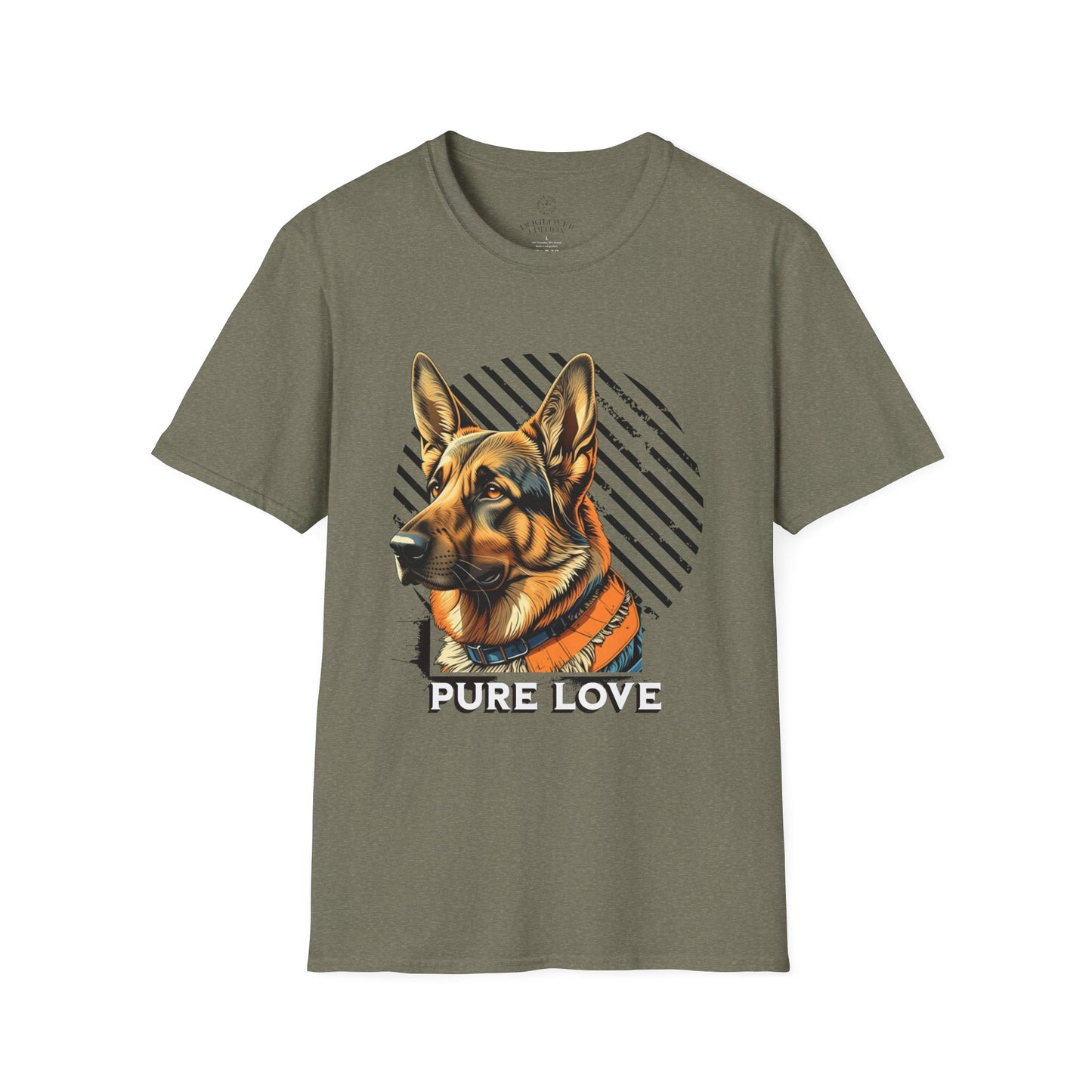 Pure Love Dog Graphic Unisex T-Shirt