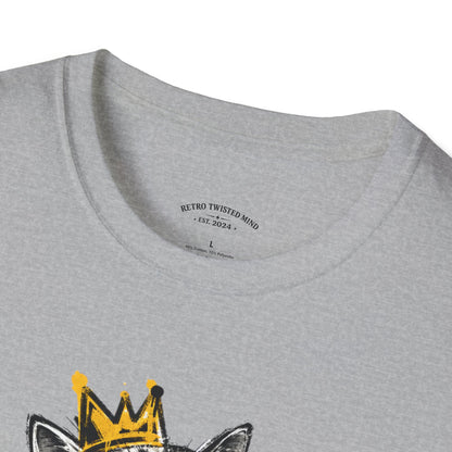 Cat Graphic Tee — "Cats Don't Have Owners They Have Staff"