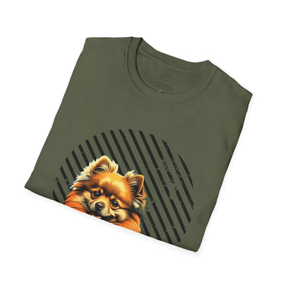 Pure Love Pomeranian T-Shirt - Unisex Softstyle Tee for Dog Lovers