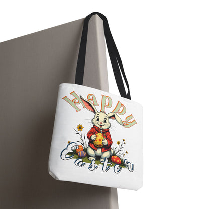 Easter Bunny Tote Bag - Celebrate Spring with Style, happe easter, bunny