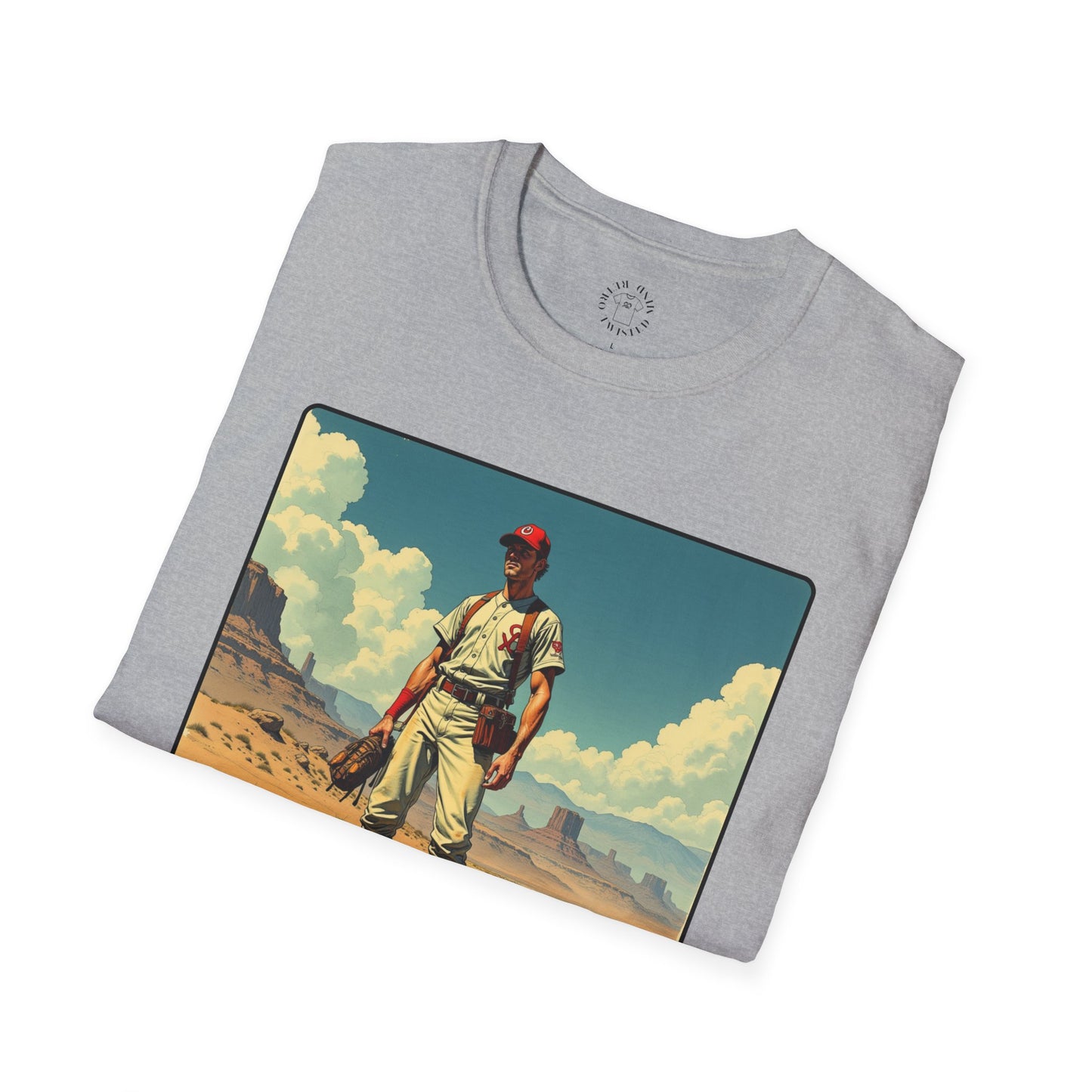 My Game My Rules Unisex Softstyle T-Shirt - Vintage Baseball Graphic Tee, sport, baseball