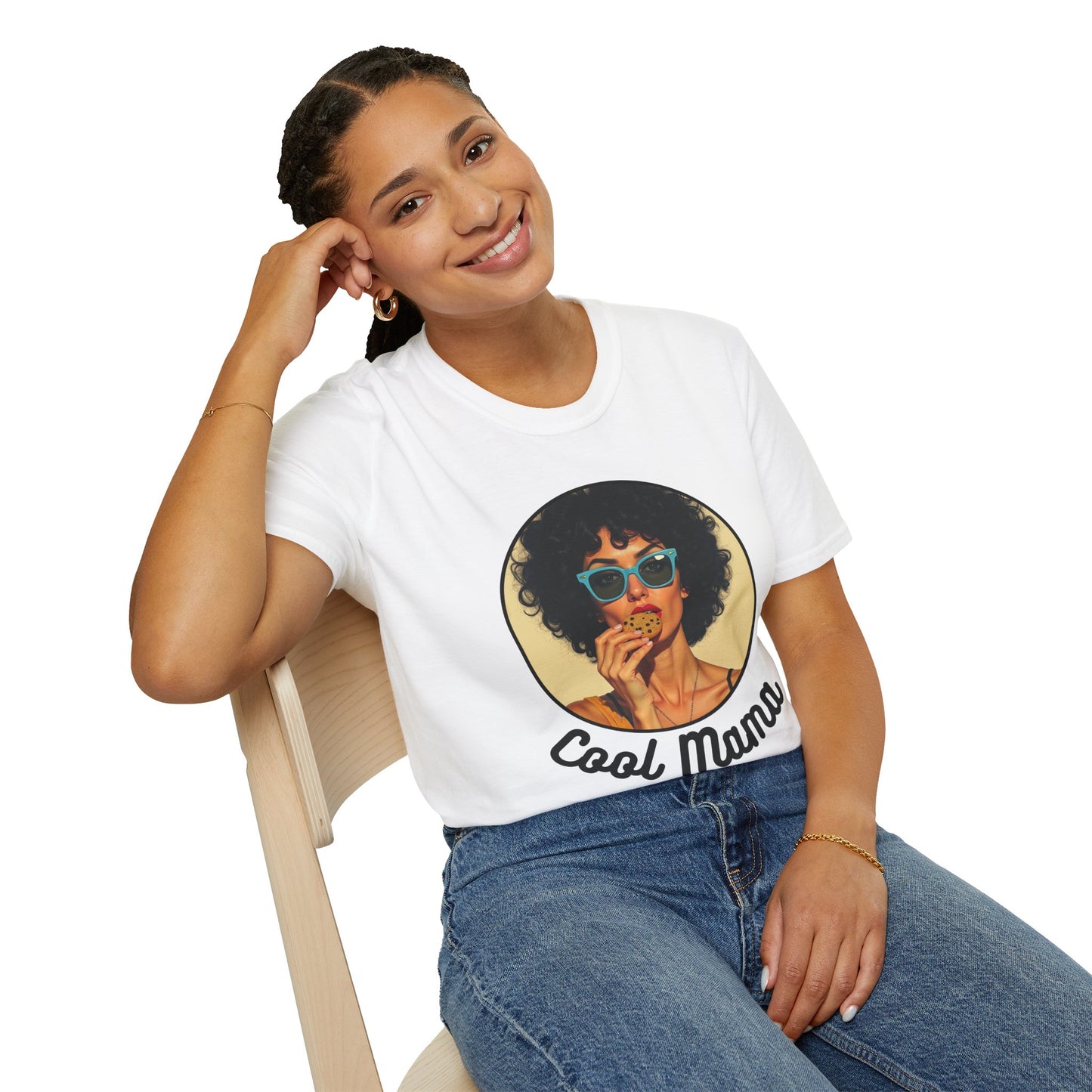Cool Mama Unisex Softstyle T-Shirt - Fun and Stylish Tee for Moms,mama