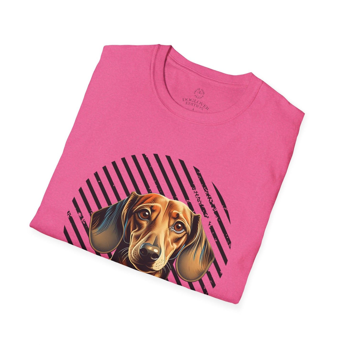 Pure Love Dachshund Unisex Softstyle T-Shirt - Perfect for Dog Lovers