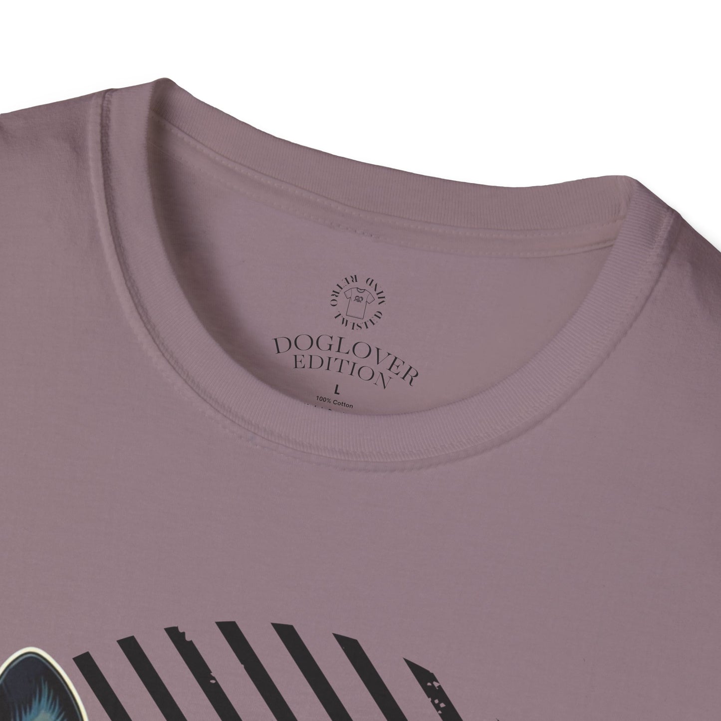 Pure Love French Bulldog Unisex Softstyle T-Shirt