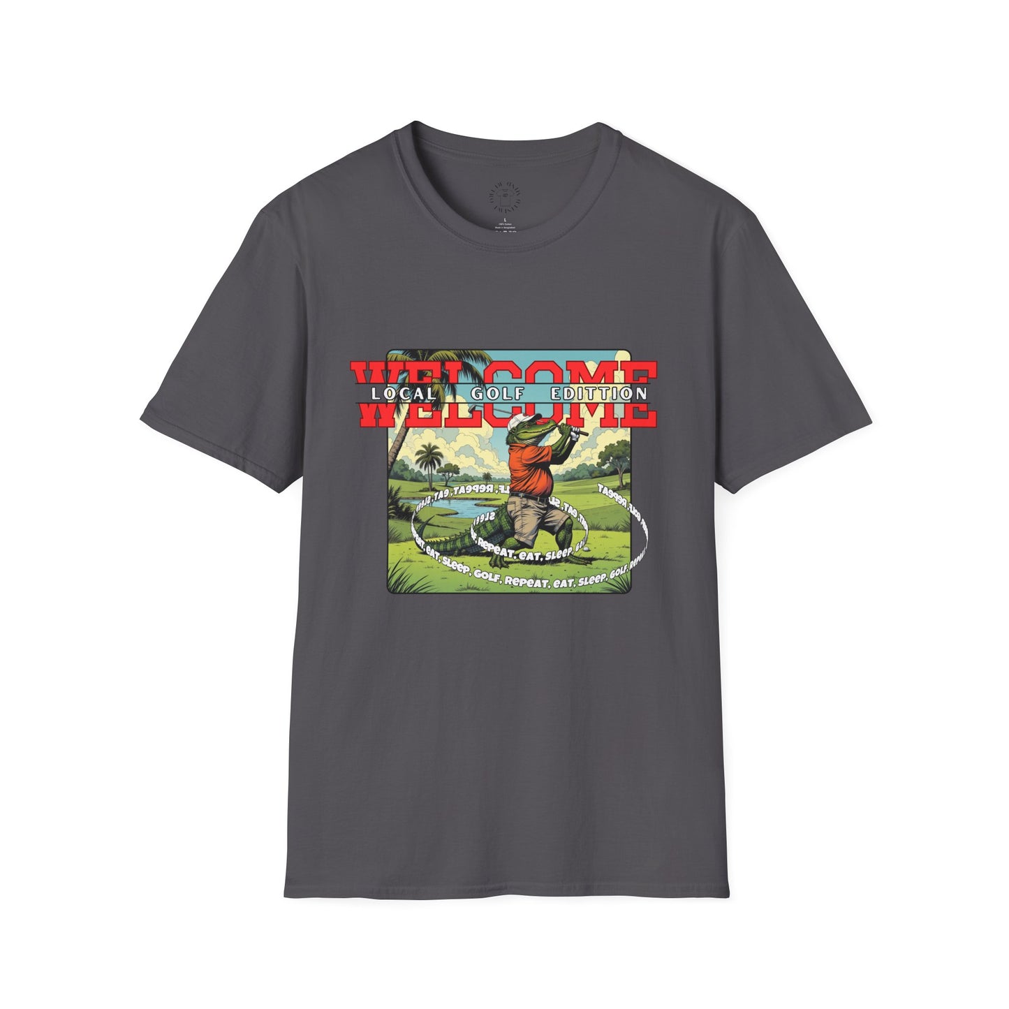 Welcome Local Golf Edition Unisex Softstyle T-Shirt,golf,sport,gator,florida
