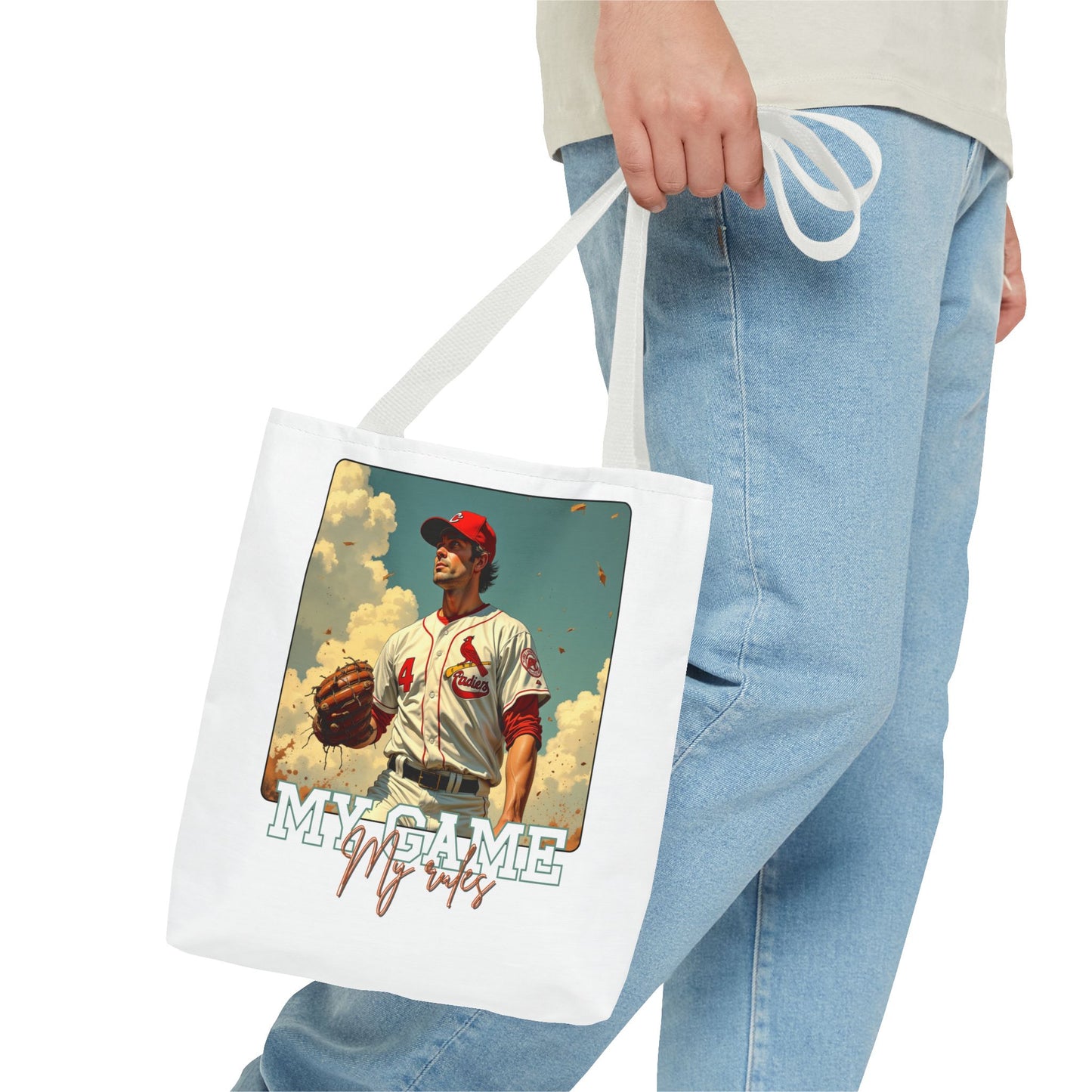 Baseball Tote Bag - My Game, My Stats - Perfect for Sports Fans
