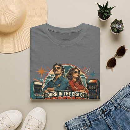 Born in the Era of Common Sense T-Shirt — Retro 70s Vintage Political Graphic Tee