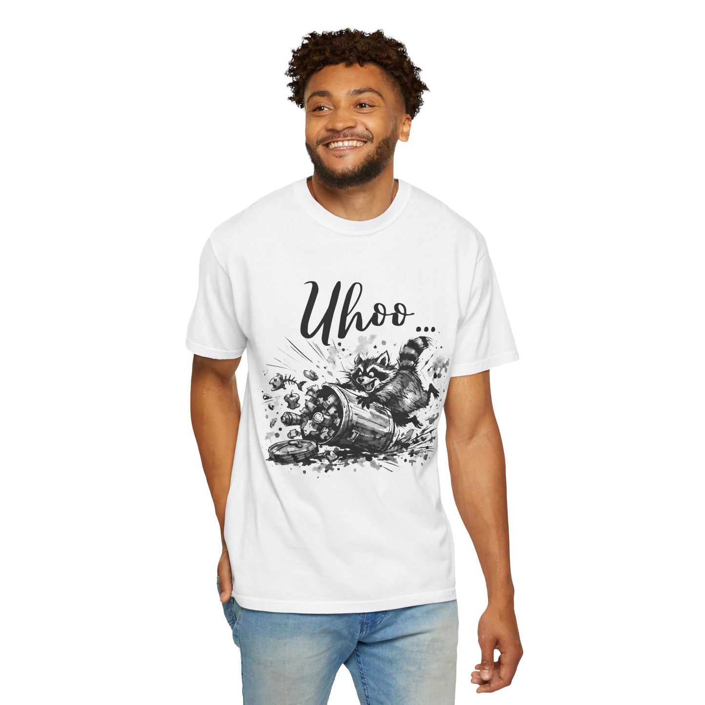 T-Shirt  Raccoon Tumble Graphic Tee