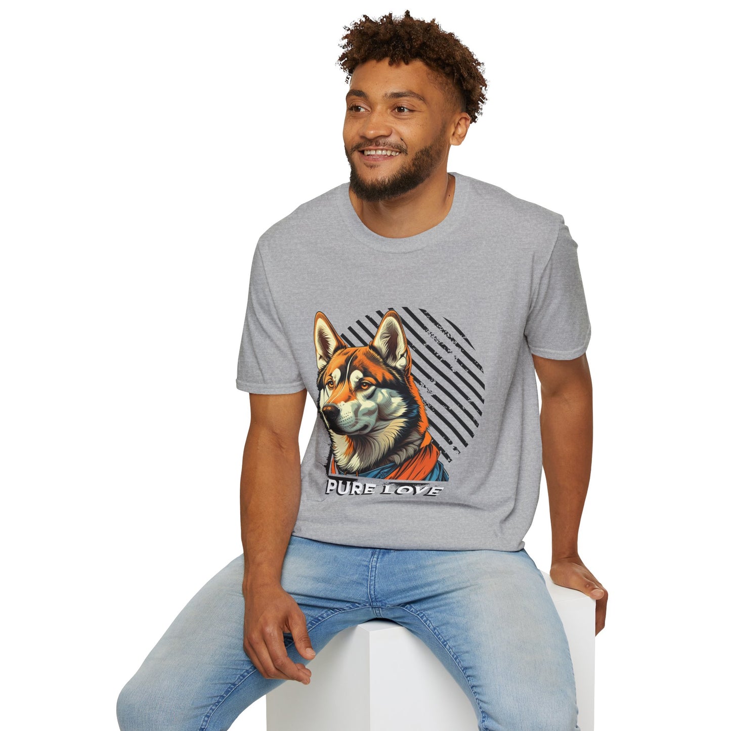 Pure Love Dog T-Shirt for Animal Lovers