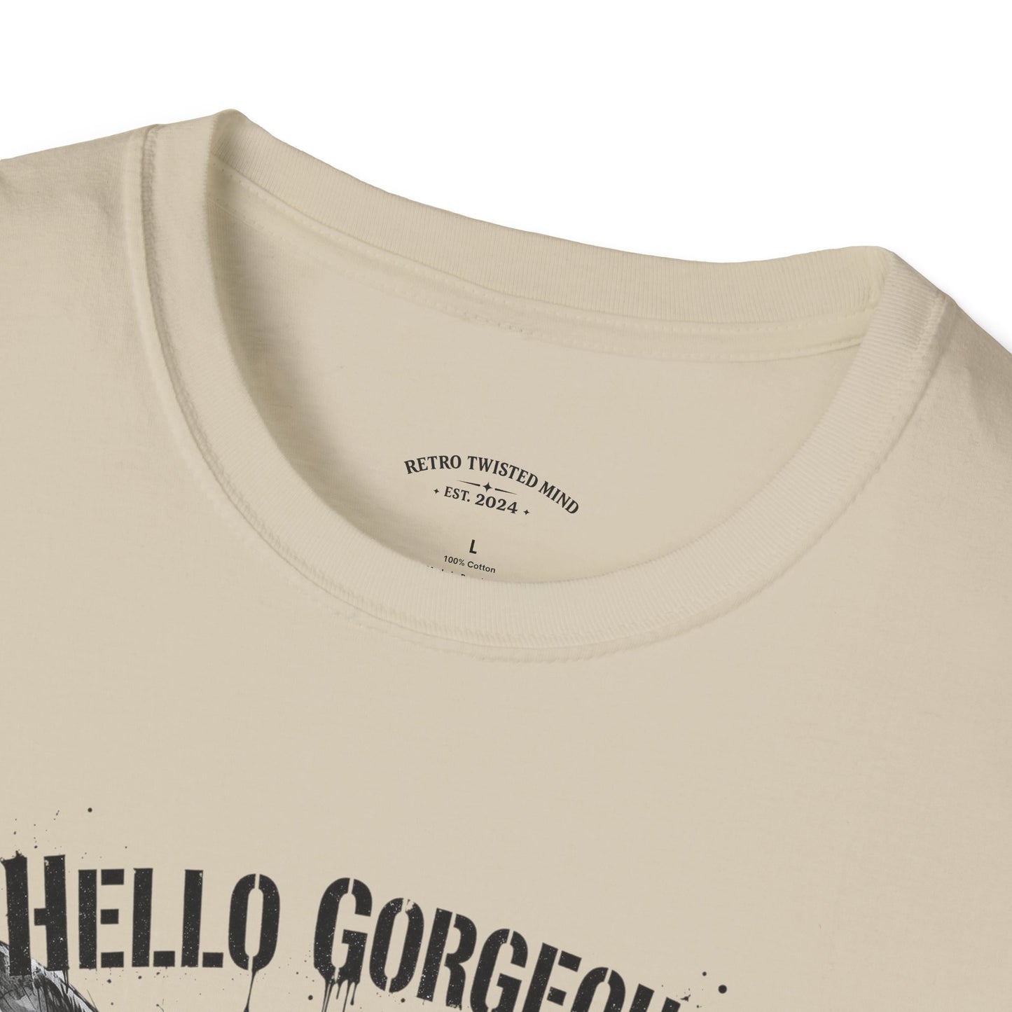 Chihuahua 'Hello Gorgeous' Tee - Cute Dog Graphic T-Shirt