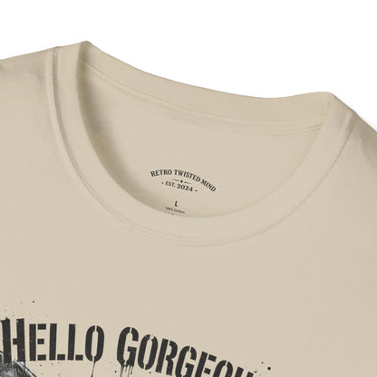 Chihuahua 'Hello Gorgeous' Tee - Cute Dog Graphic T-Shirt