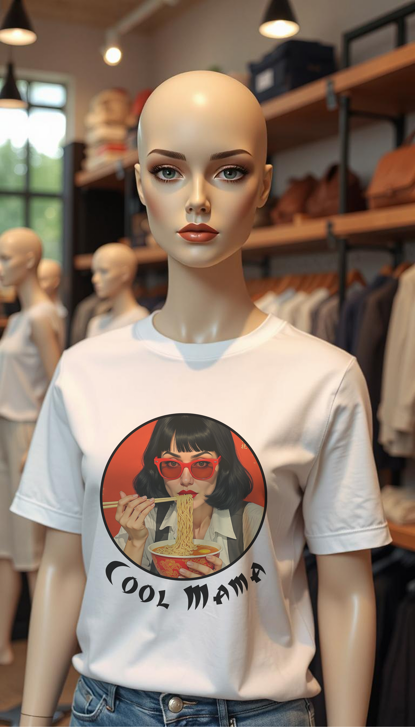 Cool Mama Retro Graphic Unisex T-Shirt - Perfect for Food Lovers