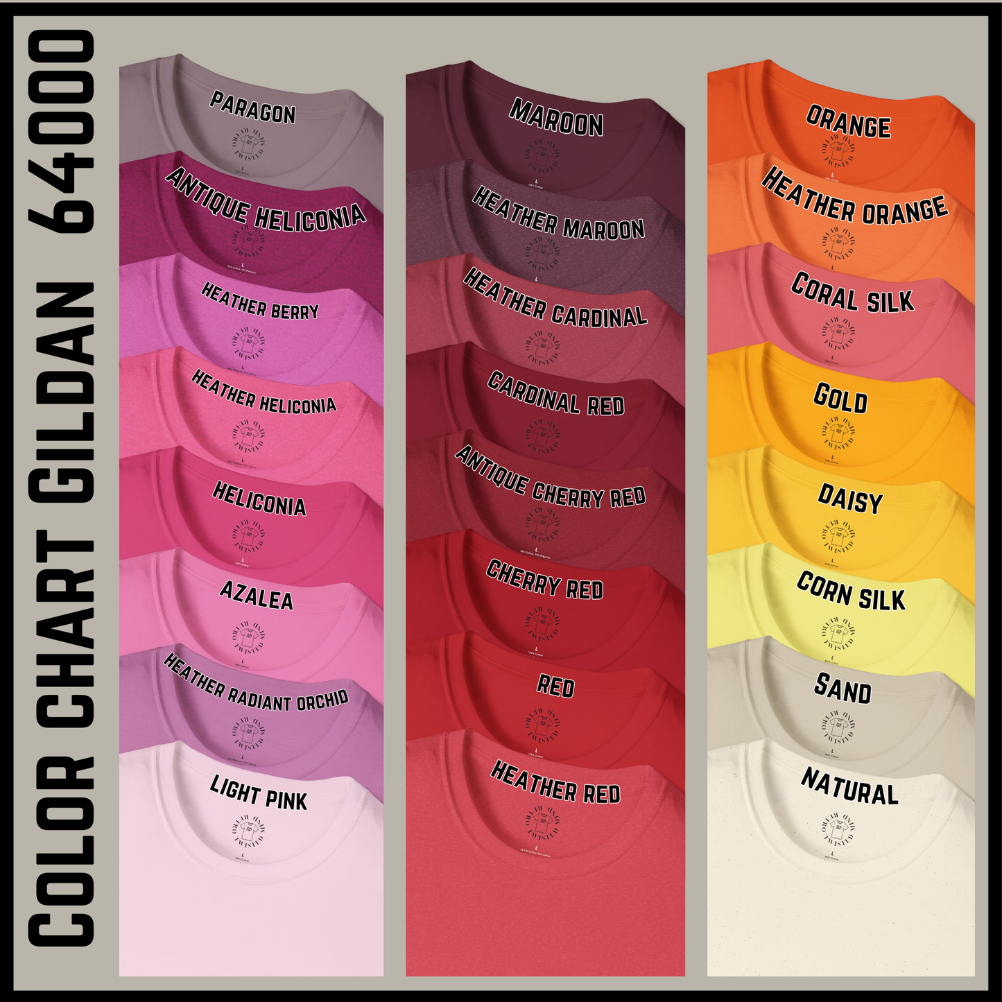 Pure Love Unisex Softstyle T-Shirt - Orange Dog Design