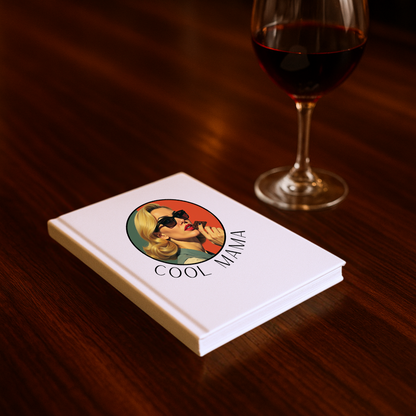 Cool Mama Hardcover Journal for Moms, Inspirational Notebook, Mother's Day Gift, Vintage Style Journal, Gift for Her