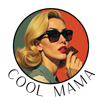 Cool Mama Hardcover Journal for Moms, Inspirational Notebook, Mother's Day Gift, Vintage Style Journal, Gift for Her