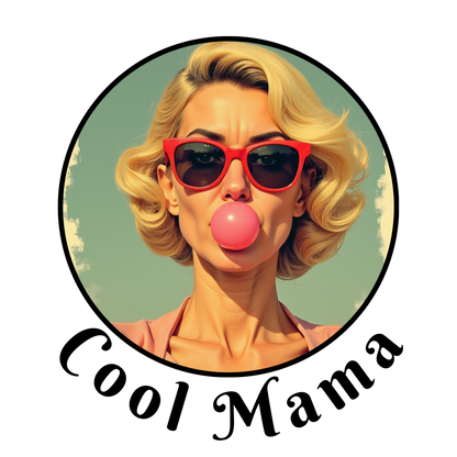 Cool Mama Hardcover Journal | Personalized Gift for Moms | Stylish Note-Taking | Unique Gift for Mother's Day, Journaling, Stationery