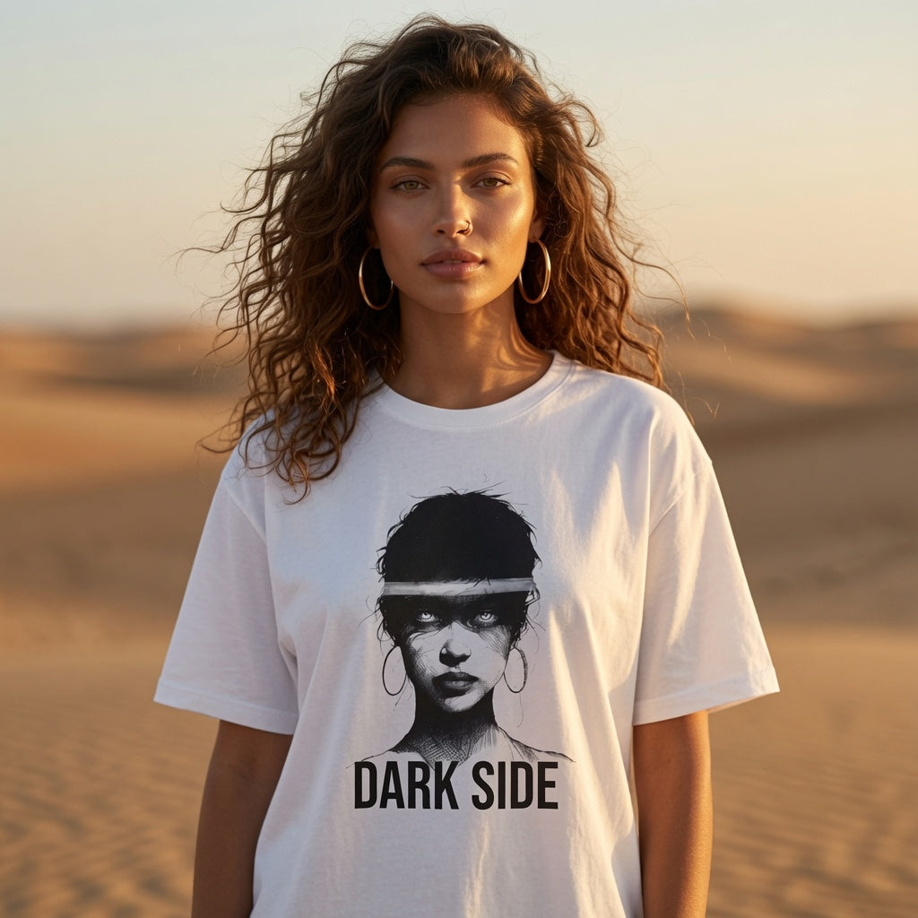 Dark Side Graphic Unisex T-Shirt - Cool Casual Wear, Perfect for Gifting, Music Lovers, or Special Occasions