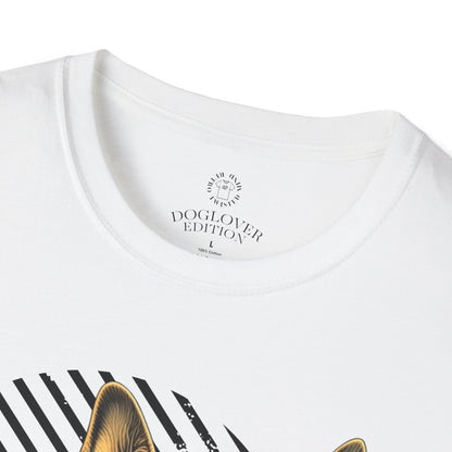 German Shepherd Pure Love Unisex Softstyle T-Shirt .dog