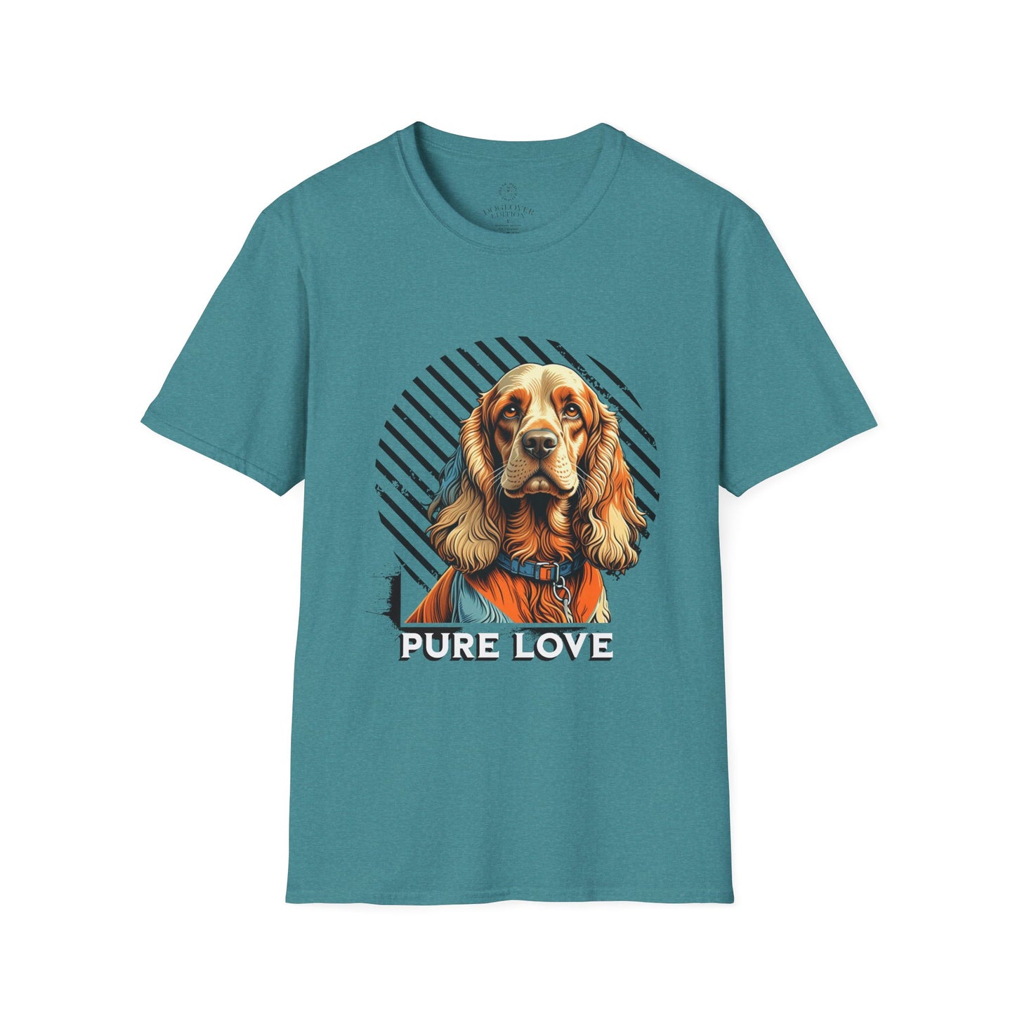 Pure Love Unisex Softstyle T-Shirt - Dog Lover Gift