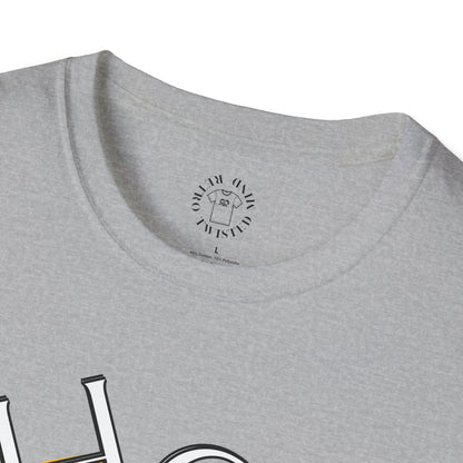 Hello Skull Graphic Unisex Softstyle T-Shirt - Edgy Streetwear Tee,scull