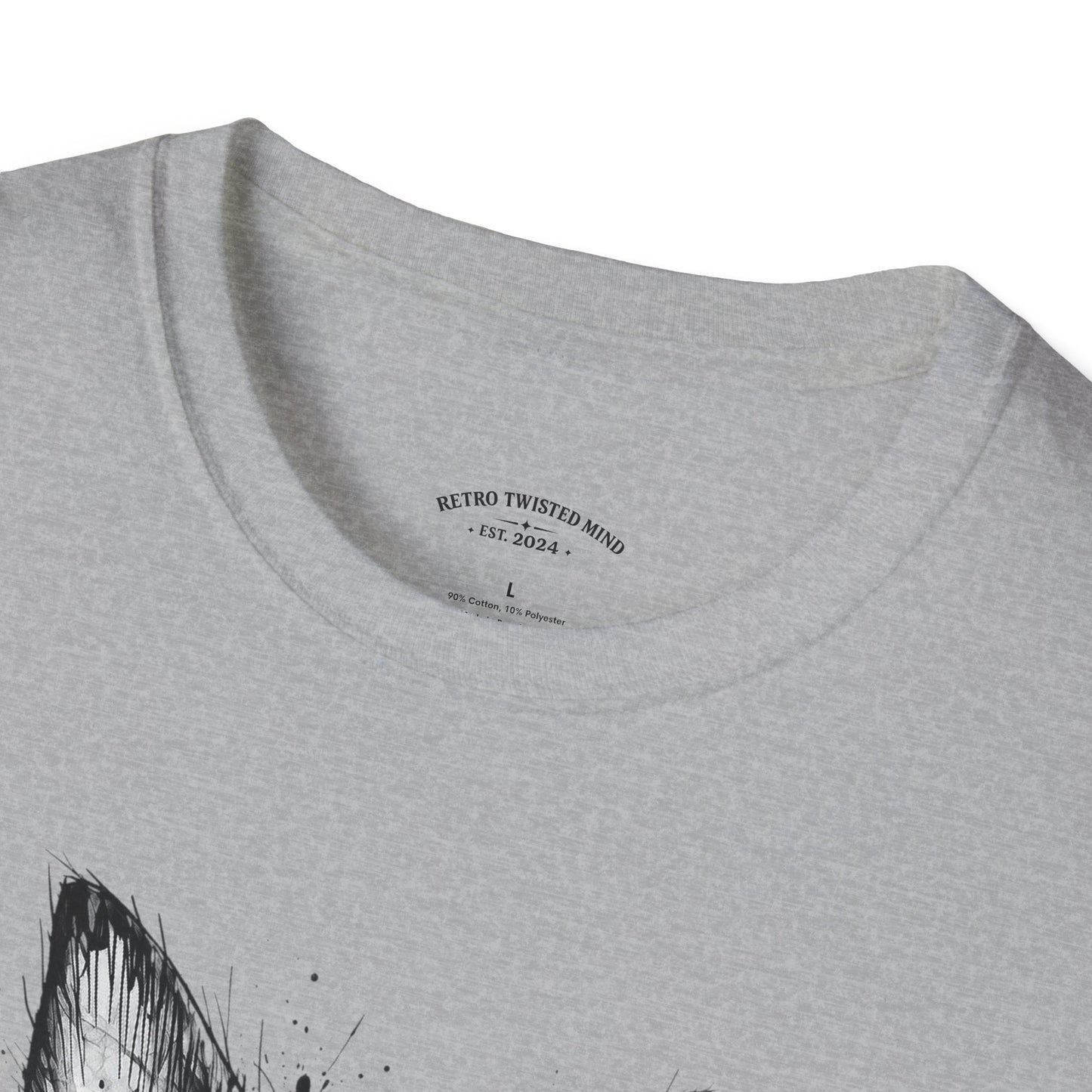 Chihuahua Portrait T‑Shirt — "I'm Not Here, That's an Illusion"