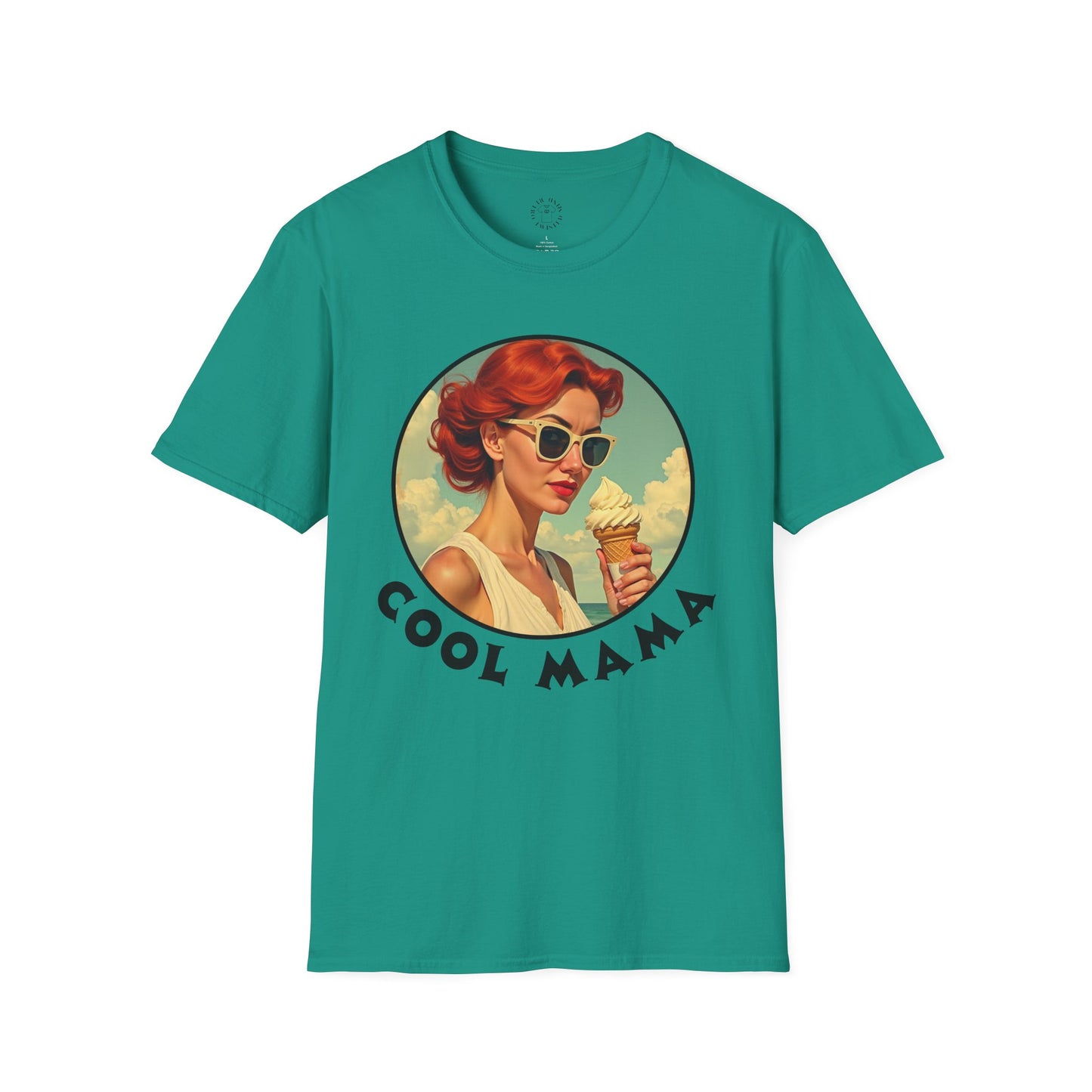 Cool Mama Vintage Unisex Softstyle T-Shirt - Fun and Trendy Summer Wear