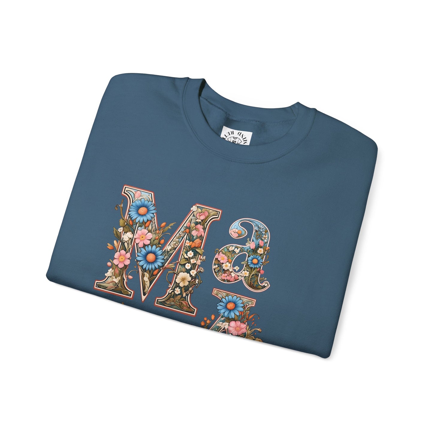 Unisex Heavy Blend™ Crewneck Sweatshirt,mother day gift, mama ,flower